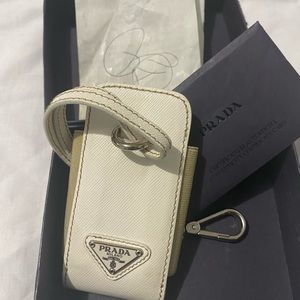 Prada Saffiano Sport Oggetti Phone Case Carrier